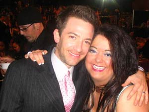 David Faustino, Mia Compomizzi